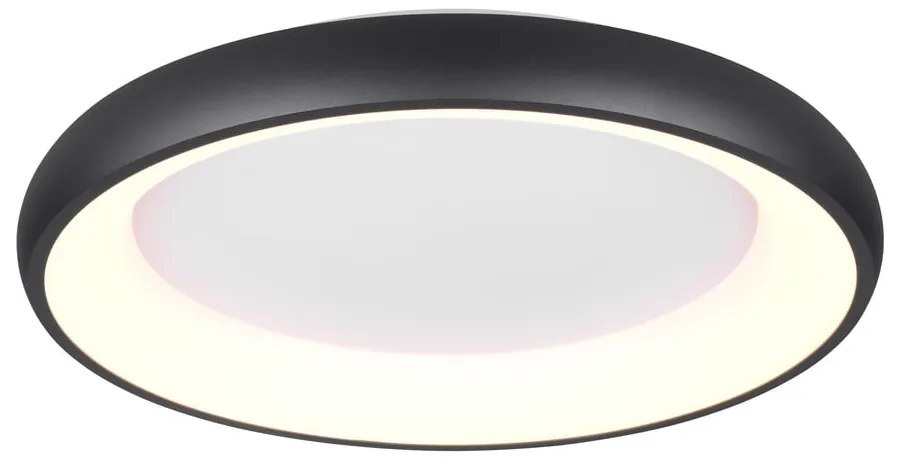 Черно LED затъмняващо се осветително тяло за таван Cardona – Trio