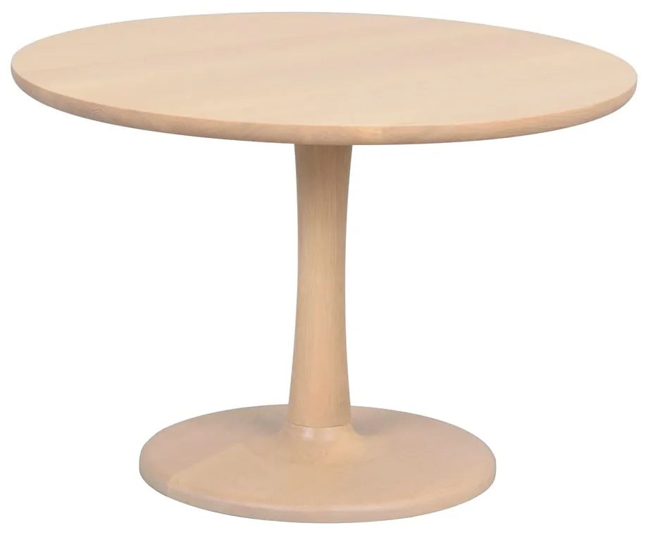 Кръгла масичка за кафе от декор от дъб в естествен цвят 60x60 cm Hobart – Rowico