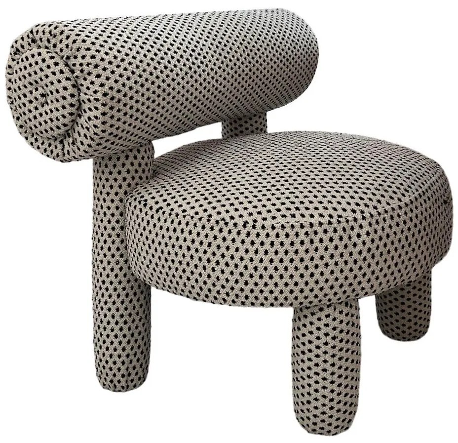 Детско кресло MAVI бежово/черно