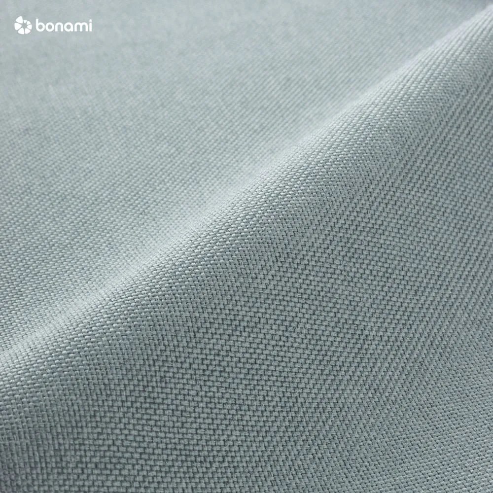 Синьо /сиво двойно легло 140x200 cm тапицирано без ламелно дъно Lena – Meise Möbel