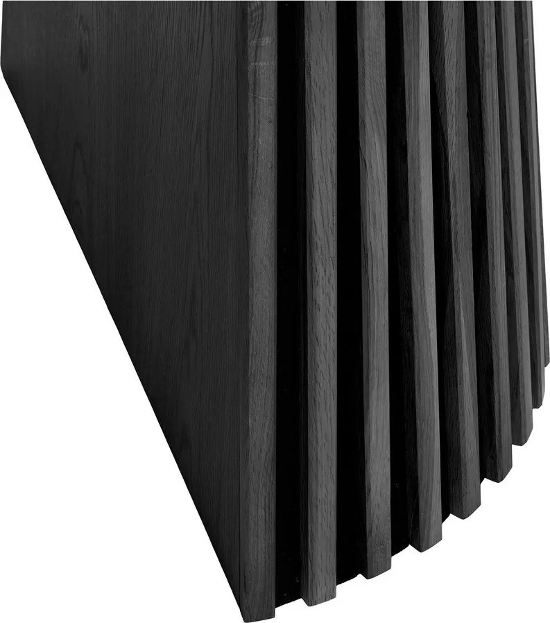 Кръгла сгъваема трапезна маса с допълнителна плоча с дъбов плот ø 120 cm Osaka – House Nordic