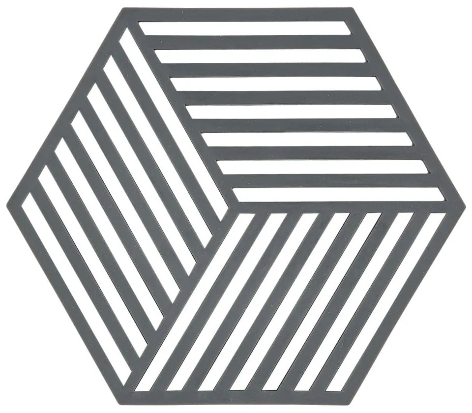 Подложка за гореща тенджера , сива Hexagon - Zone