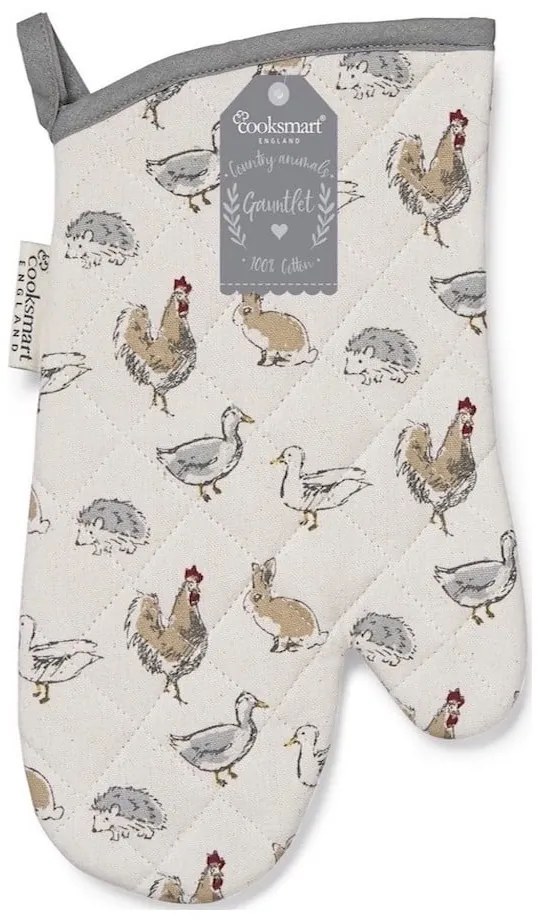 Памучна кухненска ръкавица Country Animals - Cooksmart ®