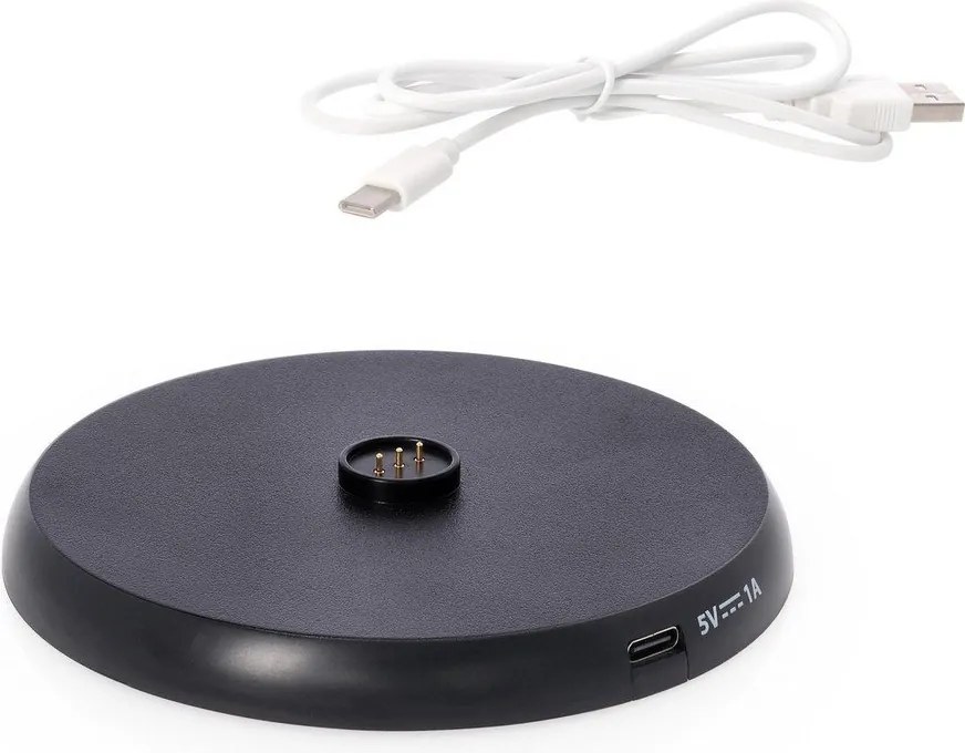 LED настолно затъмняващо се/с безжично зарядно външно осветително тяло с USB ø 11 cm Esprit – Bizzotto