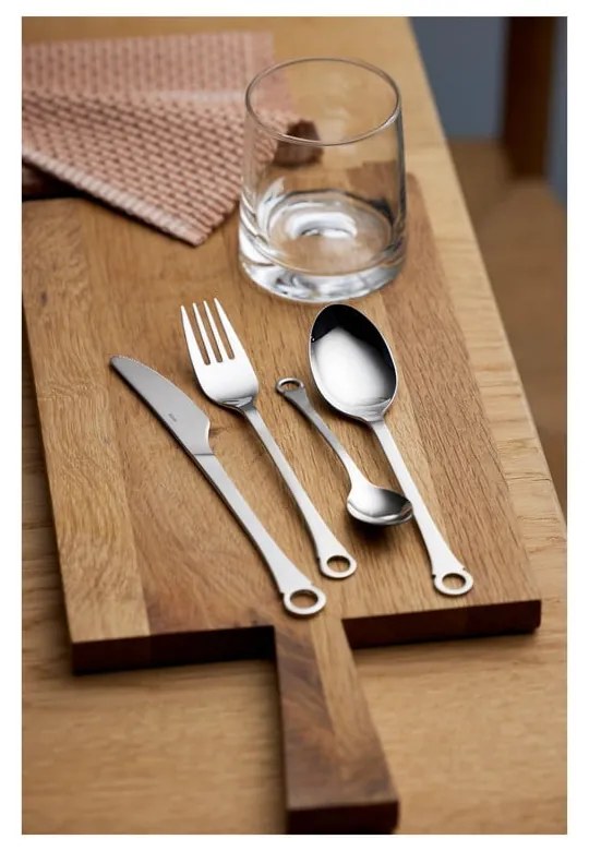 Прибори за хранене от неръждаема стомана в сребрист цвят 16 бр. Pantry – Gense