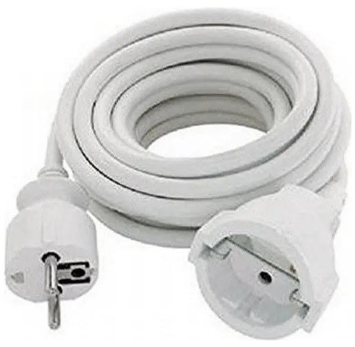 Удължител Schuko Silver Electronics Бял - 3 m
