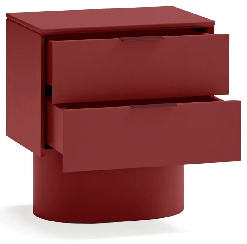 Червено нощно шкафче Totem – Teulat