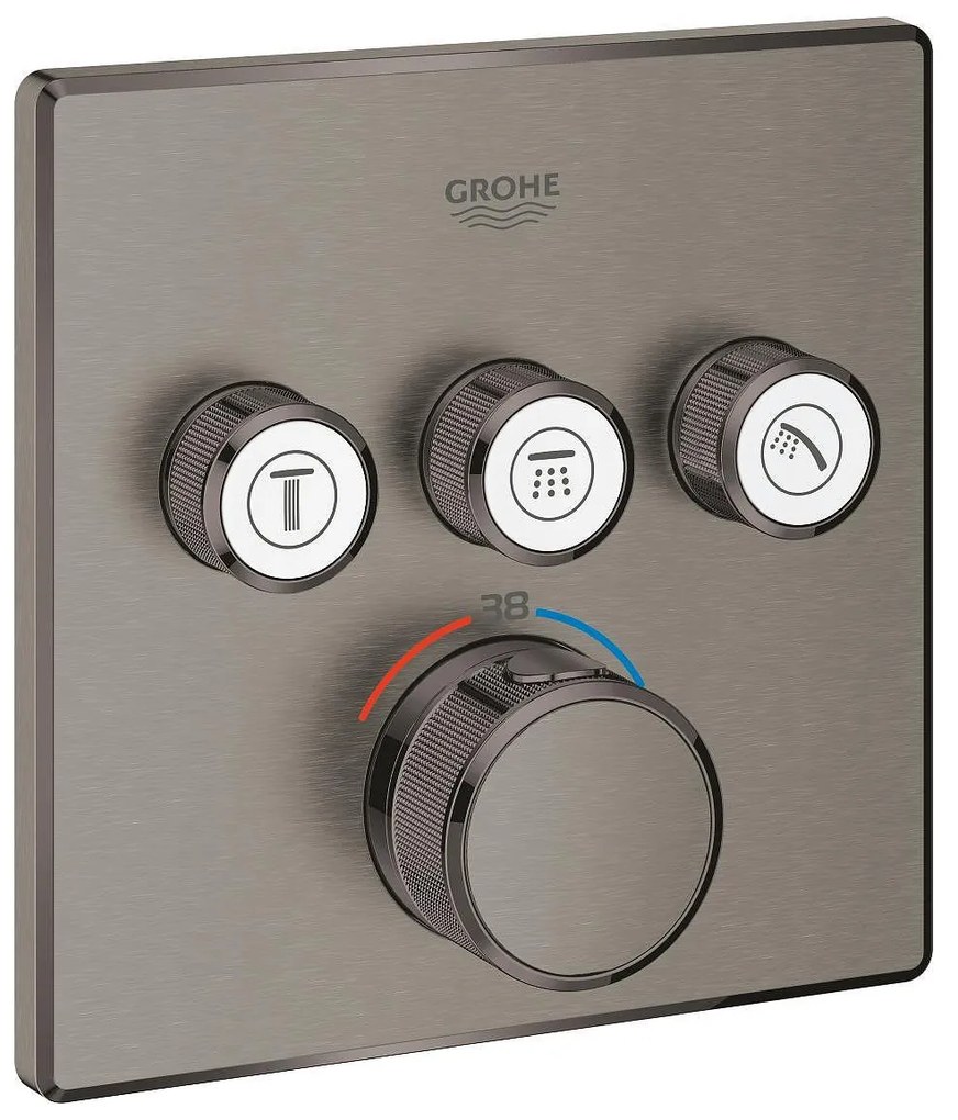Термостат за вграждан, 29126AL0 Grohtherm SmartControl, Grohe, с 3 извода