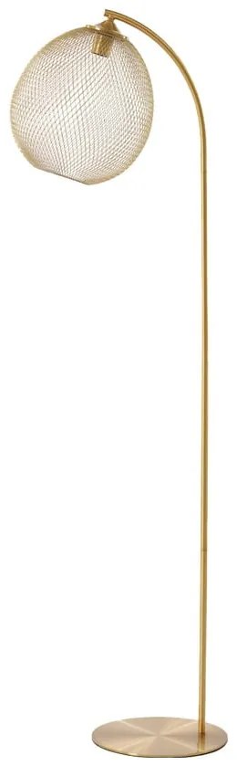 Подова лампа в златист цвят (височина 160 cm) Moroc – Light & Living