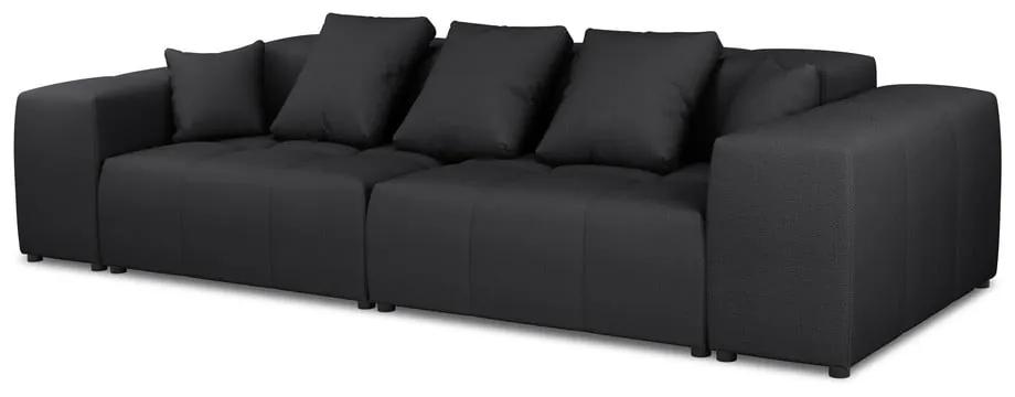 Черен диван 320 cm Rome - Cosmopolitan Design