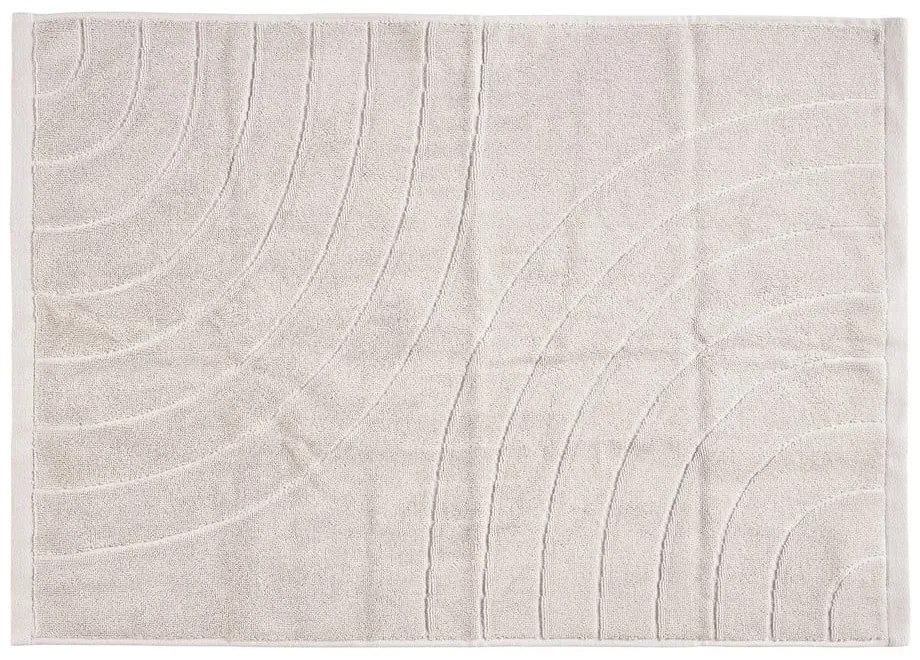 Светлосива памучна кърпа от тери 50x70 cm Time – Zone