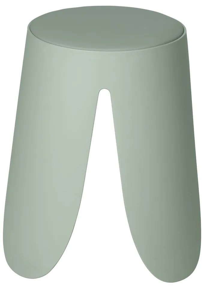 Светлозелен пластмасов стол за подреждане Comiso – Wenko