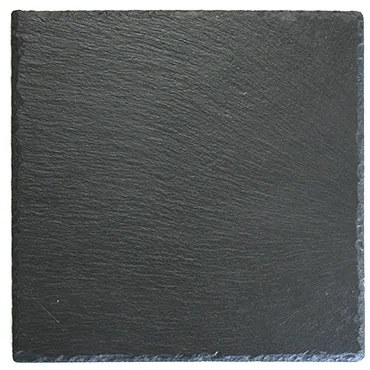 Каменна плоча за сервиране квадратна 20x20xh0,5см (SL-PL-RE-2020) - Horecano