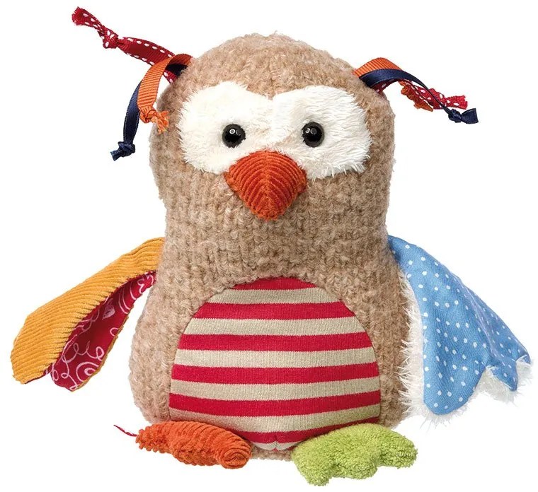 Sigikid - Мека Играчка Owl Patchwork Sweety 38707
