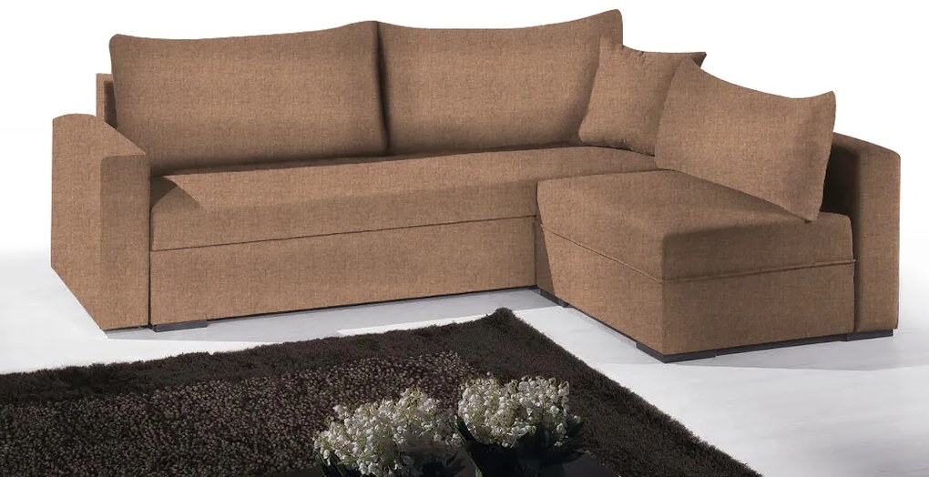 Ъгъл диван Kleio-195φ 140β-MInk