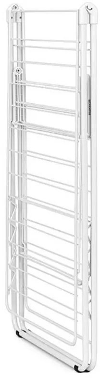 Сушилник за дрехи Brabantia Hangon 1004167, 25 м, 8 закачалки, Регулируем, Заключване за деца, Бял
