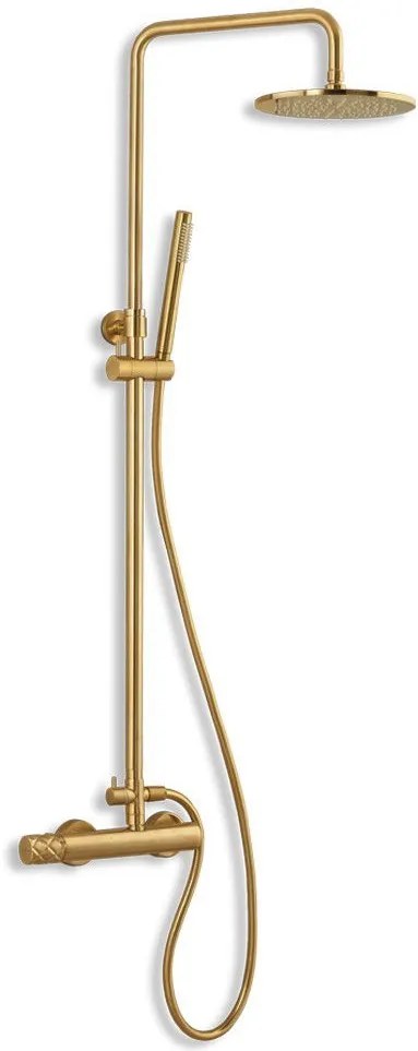 Колона душ Eletta Chester-Gold - четка