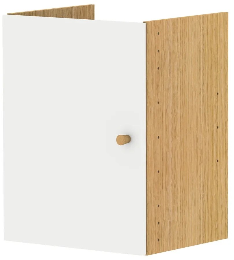 Бял компонент с врата 33x43 cm Z Cube - Tenzo