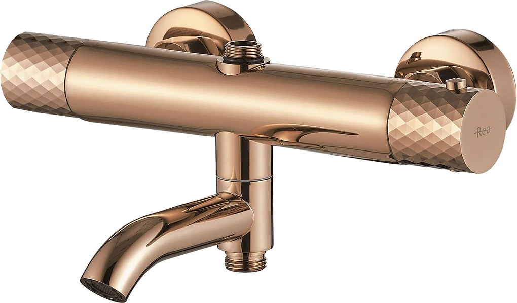 Душ система с Термостат Rea Lungo Diamond Copper