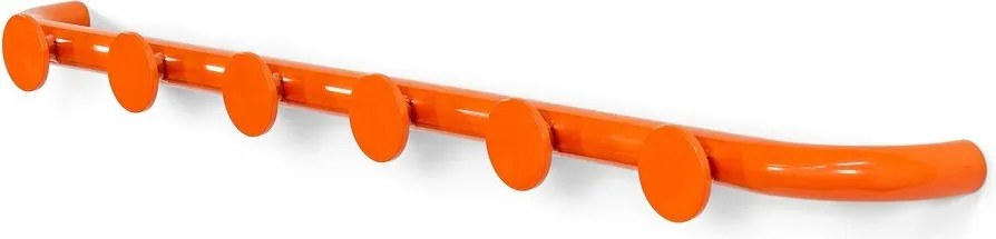 Оранжева метална стенна закачалка 75 cm Retro – Spinder Design