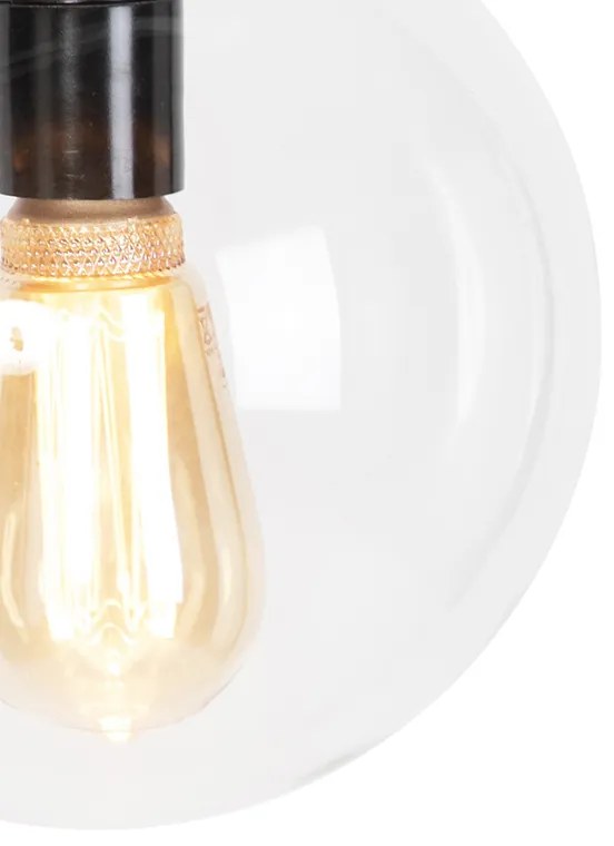 Модерен висящ аплик прозрачен 20 см - Pallon