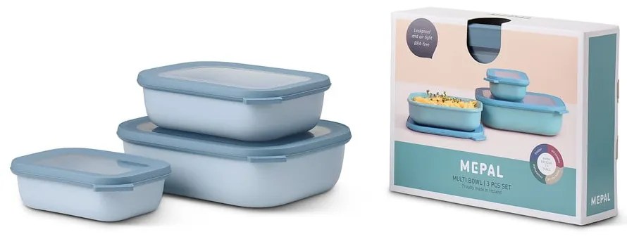 Кутии за храна 3 бр. Cirqula – Mepal