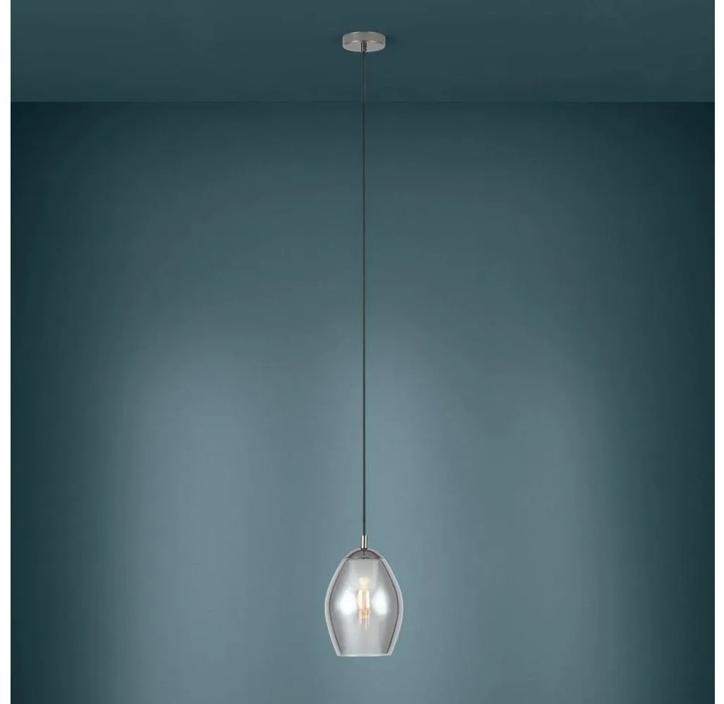 Eglo 39564 - Пендел ESTANYS 1xE27/60W/230V опушен