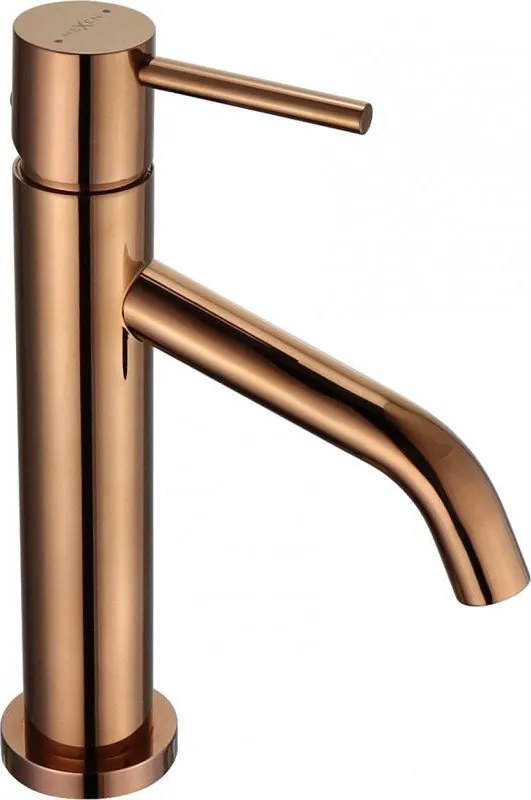 Mexen Rumba смесител за мивка, розово злато - 73500-60