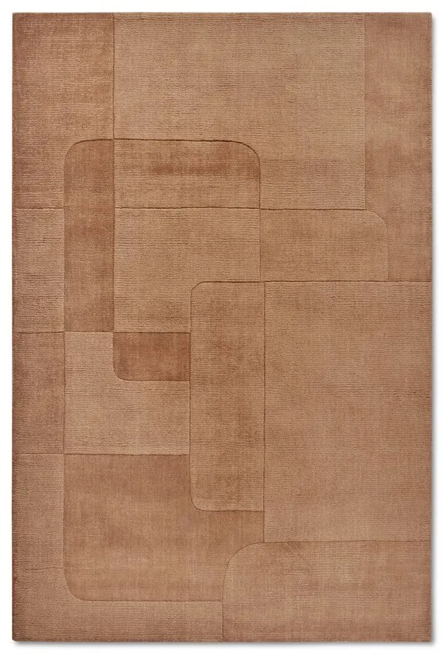 Кафяв ръчно изработен вълнен килим 160x230 cm Charlotte – Villeroy&amp;Boch