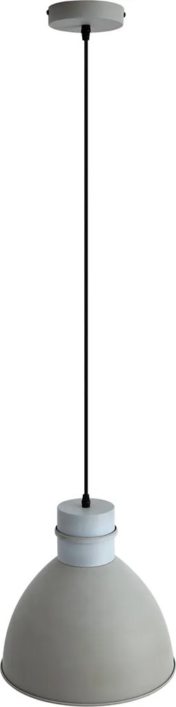 Комплект от 2 висящи лампи в рустикален стил сиви - Dory