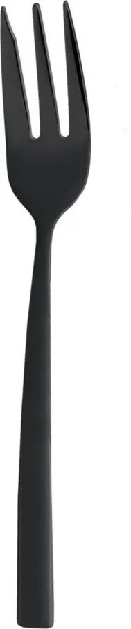 Черни десертни вилички в комплект 2 бр. от неръждаема стомана Black – Orion