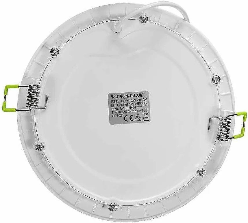 LED панел ESTE, бял, 12W, 4000K