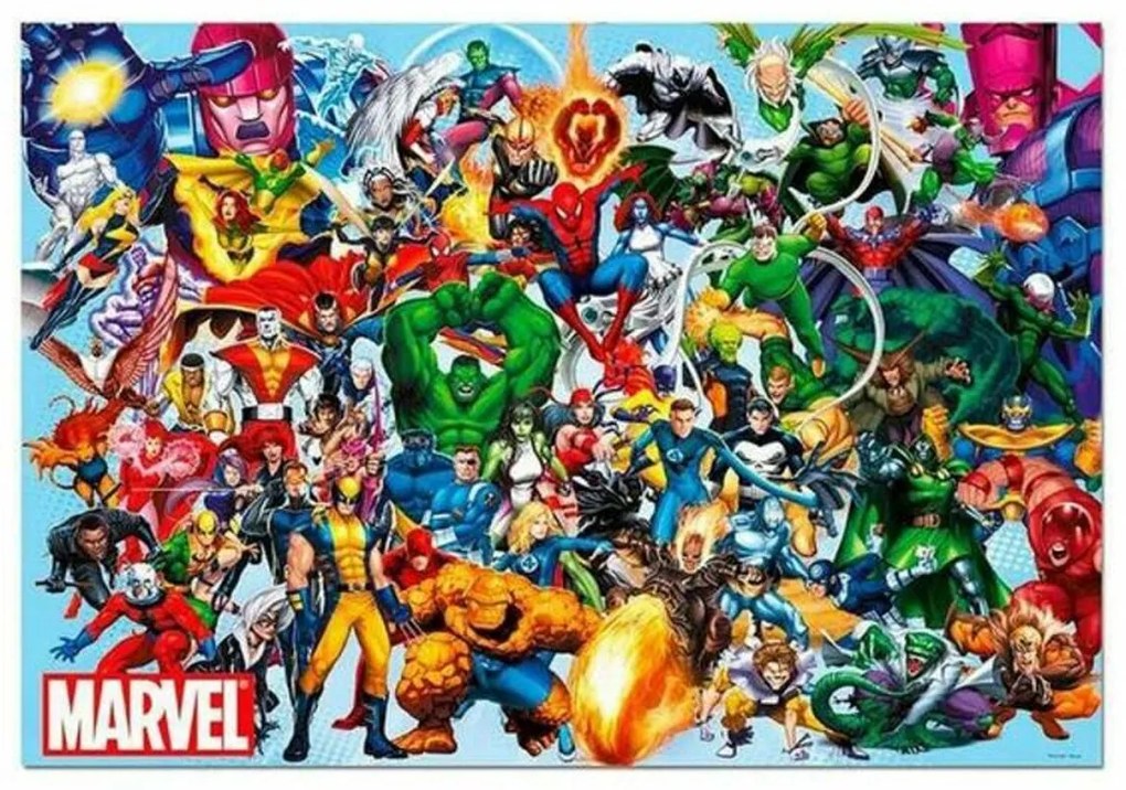 Пъзел Marvel Heroes Educa Heroes Marvel 1000 Части