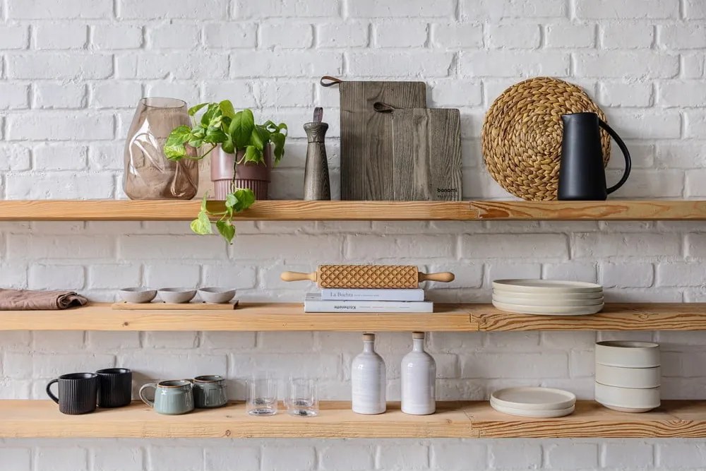 Дървена дъска за рязане за сервиране 26 x 18 cm Rustic – Bonami Selection