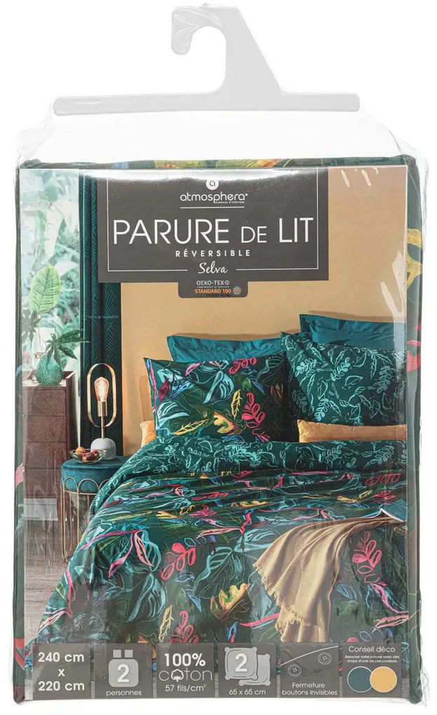Спално бельо atmosphera Selva, 240x220 cm, Памук