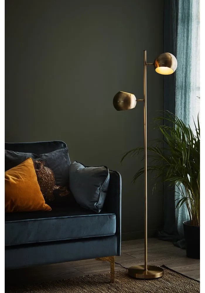 Подова лампа в златист цвят Edgar - Markslöjd