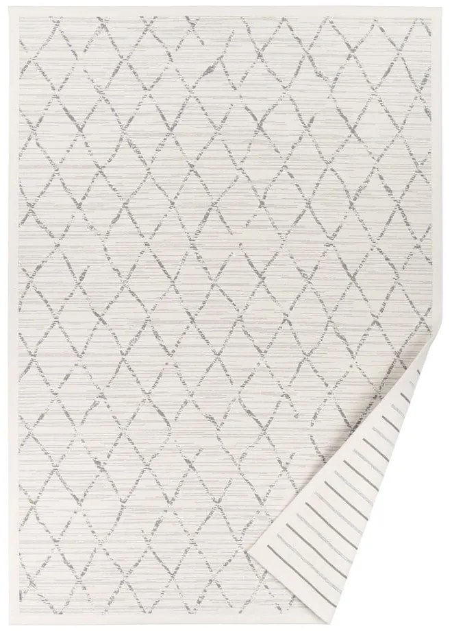 Двустранен килим с бяла шарка , 140 x 200 cm Vao - Narma