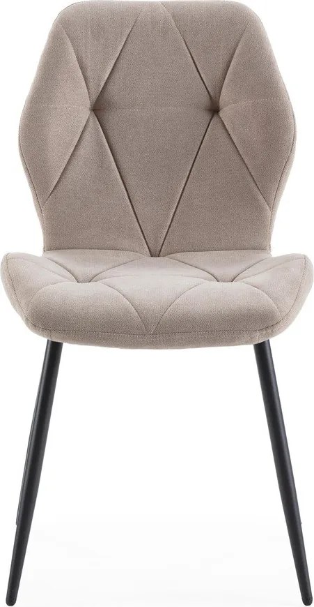 Бежови трапезни столове в комплект от 4 броя Luna - Marckeric