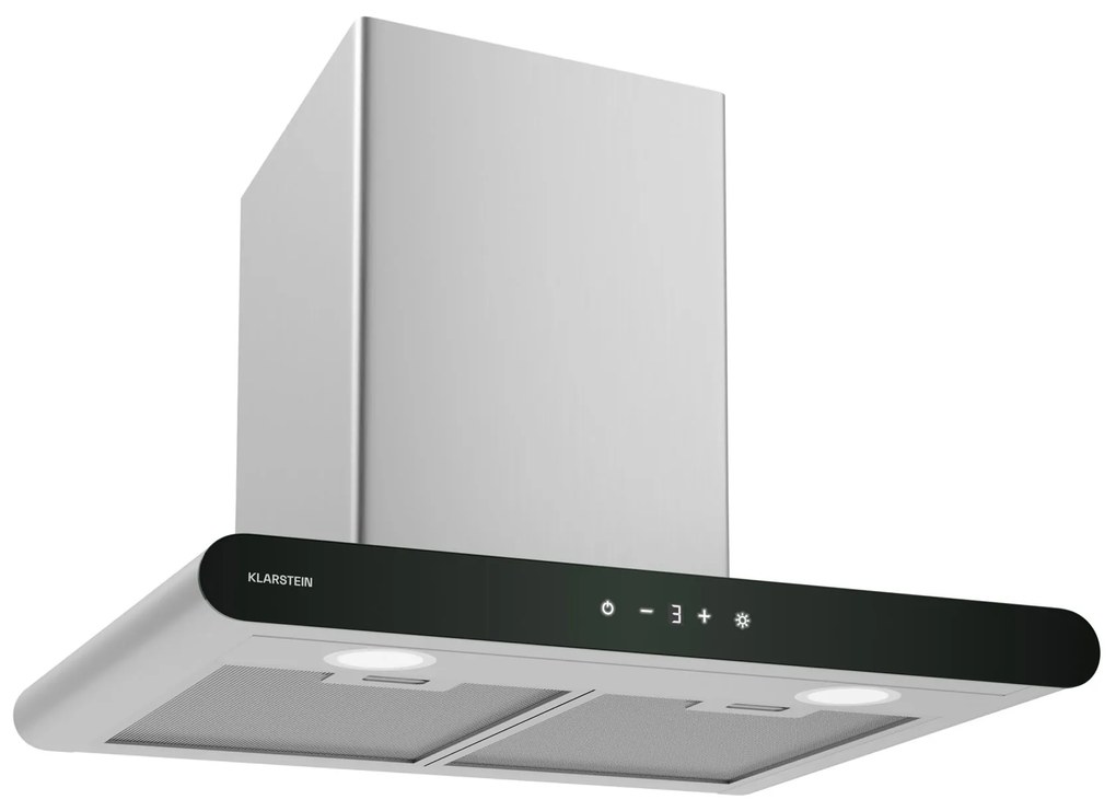 Klarstein Аспиратор CurveVent, 700 м³/ч, Сензорно докосване, LED, 110 W, EEK A+