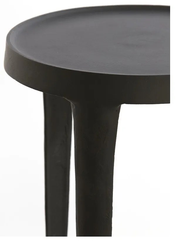 Метални кръгли странични масички в комплект от 2 бр. ø 35 cm Tobias – Light &amp; Living