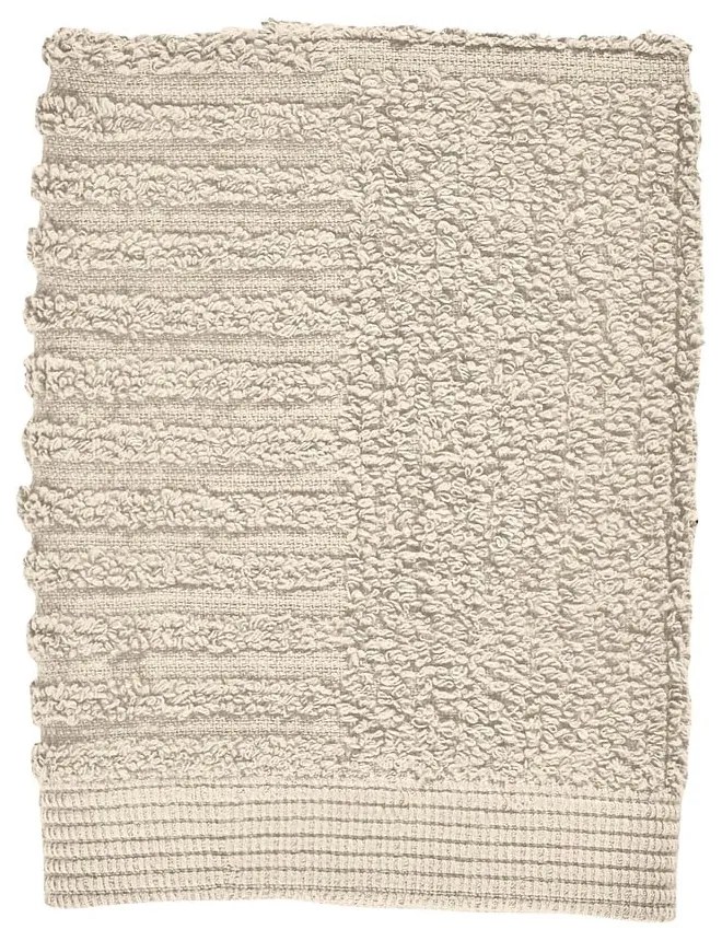 Кремава памучна кърпа от тери 30x30 cm Classic – Zone
