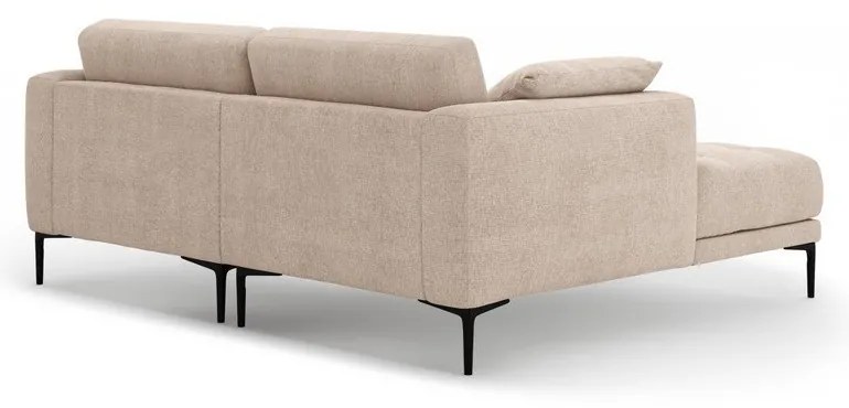 Светлокафяв ъглов диван (ляв ъгъл) Bemy – Micadoni