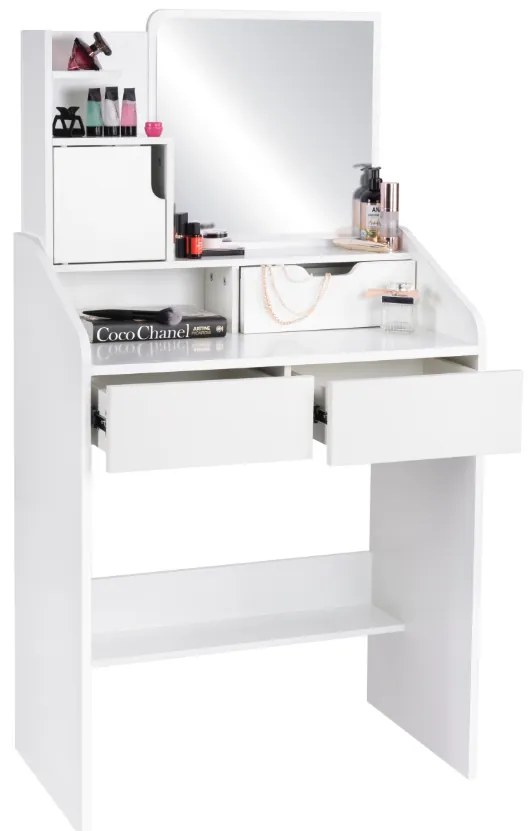 Козметична тоалетка с огледало и чекмеджета
