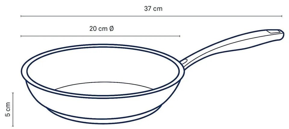 Тиган от неръждаема стомана, ø 20 cm Flavoria - Kela