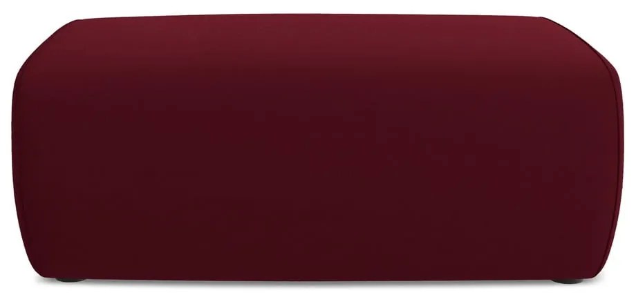 Бордо кадифена табуретка Kapua – Makamii