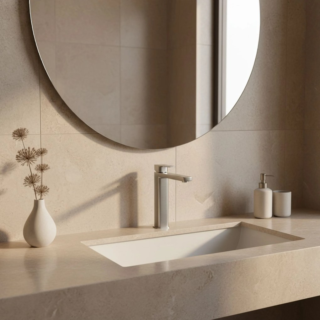 Смесител за баня Rea Arlo Brush Nickle