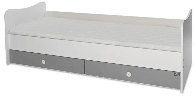 LORELLI Classic Трансформиращо се легло-люлка 190/72 см. MINI MAX БЯЛО/STONE GREY