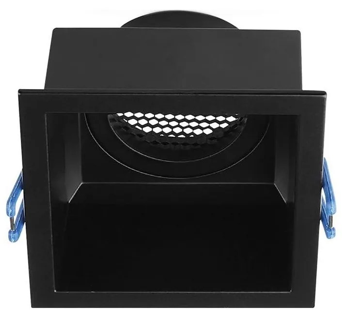 Потолен панел GU10 9x9 см черен