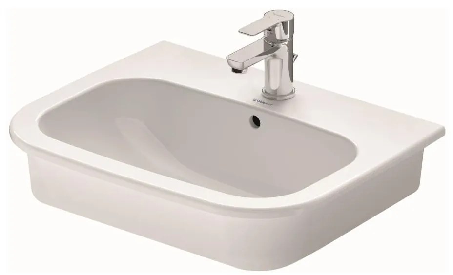 Duravit 337540000 - Вградена мивка D-CODE 54,5 x 43,5 см керамика/гланцово бяло