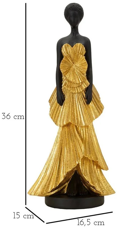 Статуя от полиресин (височина 33 cm) Fashion Woman – Mauro Ferretti